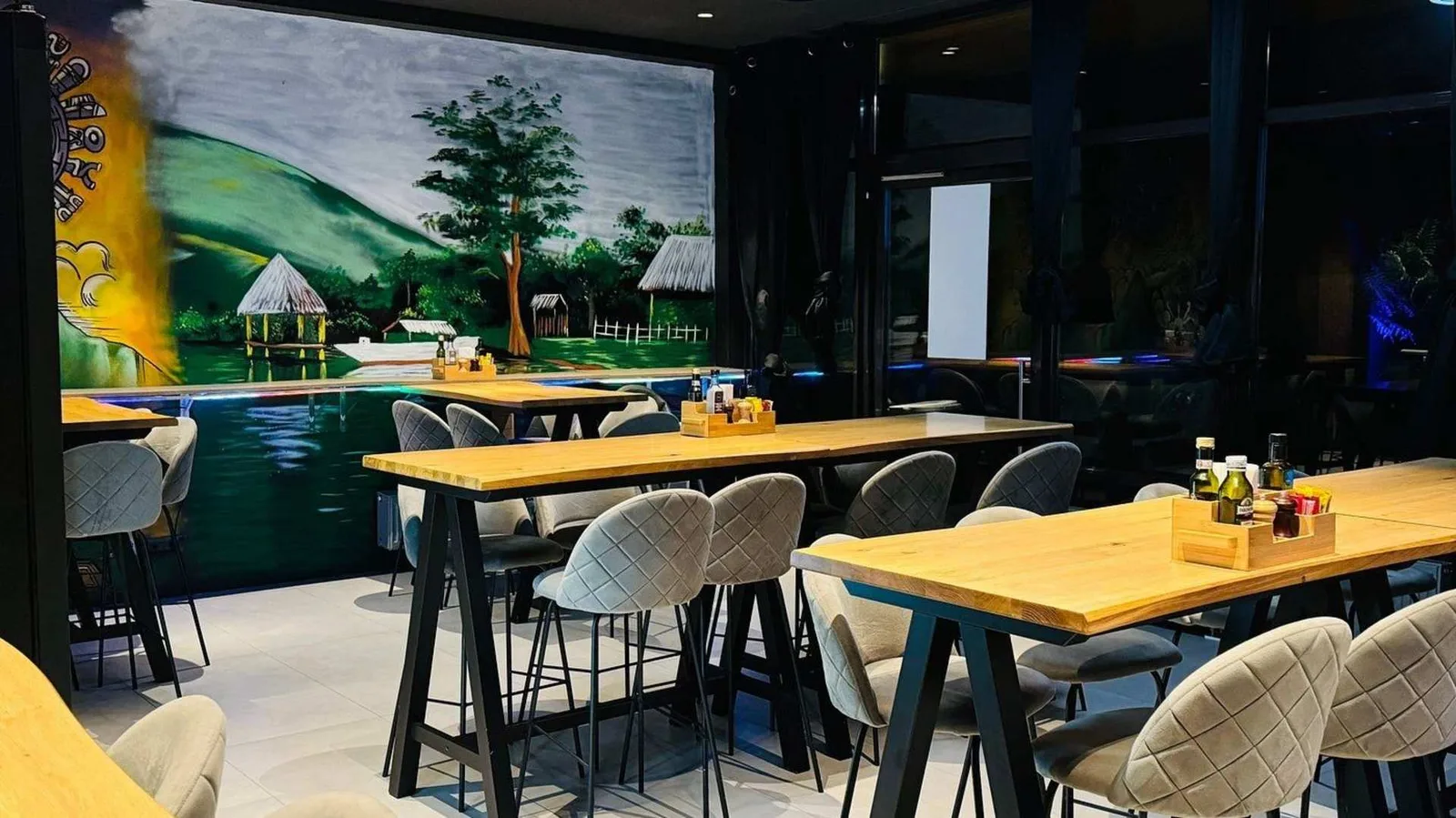 La sala di Latin Food, Ortisei